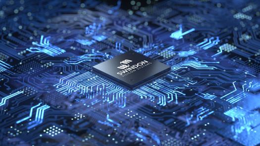 Photo credit to Swindon Silicon - an image of an application-specific integrated circuits chip